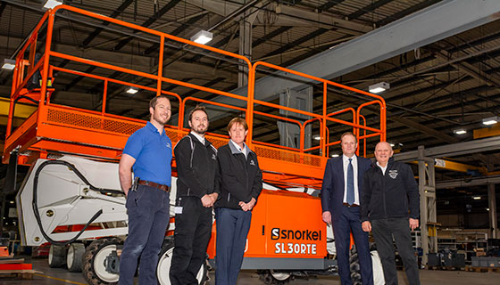 Snorkel Commences Lithium-powered Speed Level Production